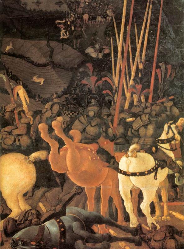 UCCELLO, Paolo Bernardino della Ciarda Thrown Off His Horse (detail) wt Germany oil painting art
